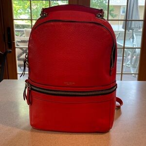 Henri Brendel pebble leather backpack